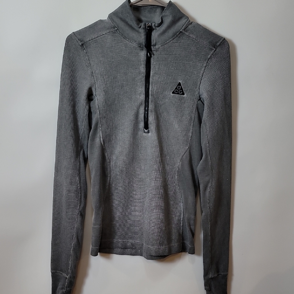 Acg Steeple Rock Waffle-knit Dri-fit Top